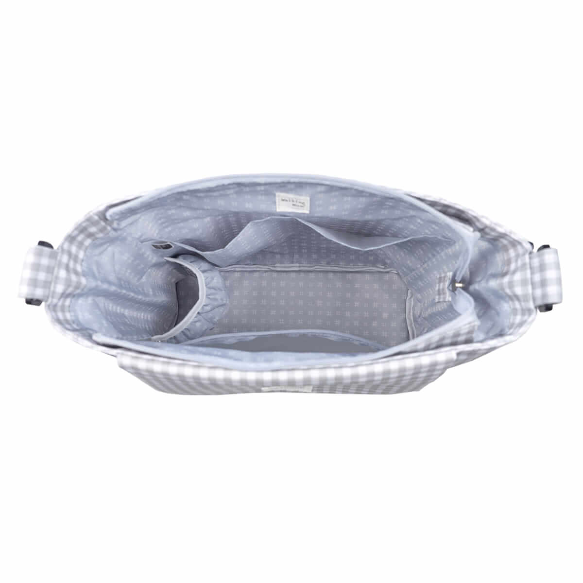 Borsa fasciatoio Walking Mum - Vichy Grigio - immagine 6