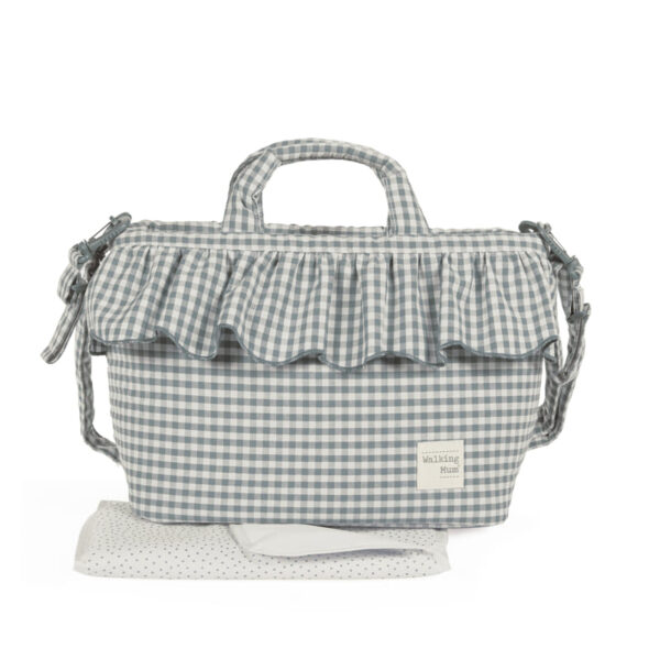 Borsa fasciatoio Walking Mum - Pralinè Vichy Matcha