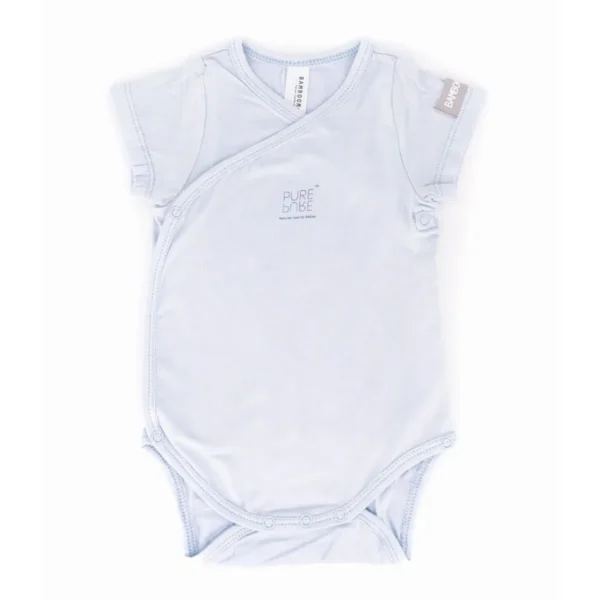 Body Maniche Corte 0/1 mese - Azzurro
