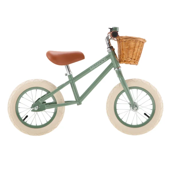 Bicicletta senza pedali Banwood First Go! - Verde bosco