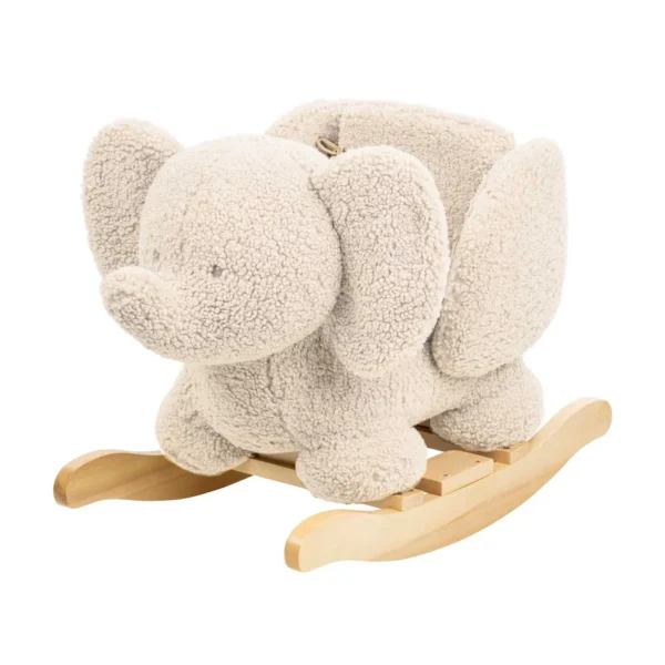 Dondolo Elefante Teddy - Bianco