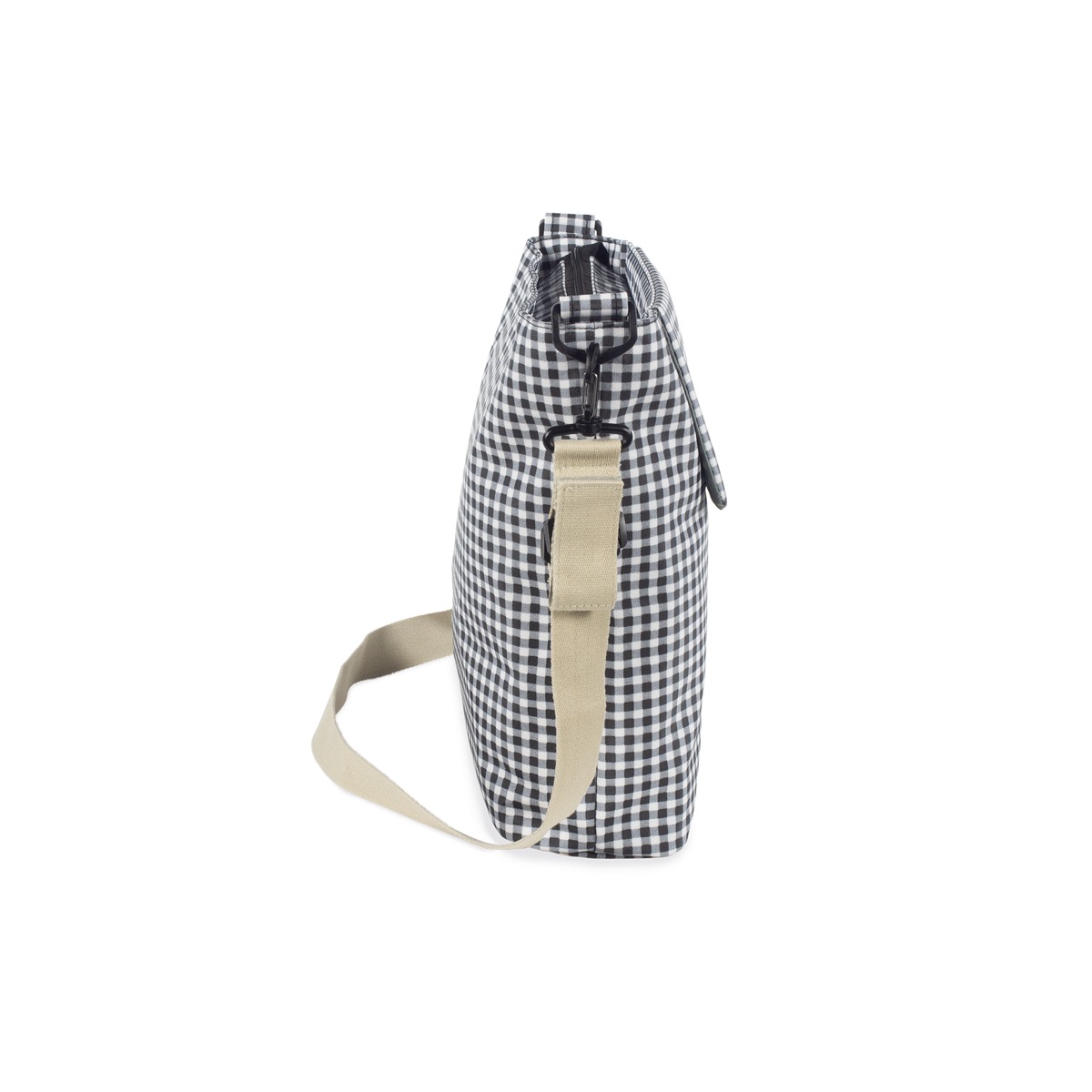 Borsa fasciatoio Walking Mum - Vichy Nero - immagine 4