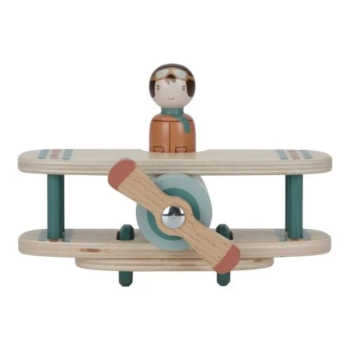 Aeroplano Con Personaggio In Legno Little Dutch - immagine 4
