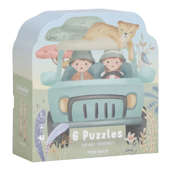 6 Puzzle Little Dutch - Safari