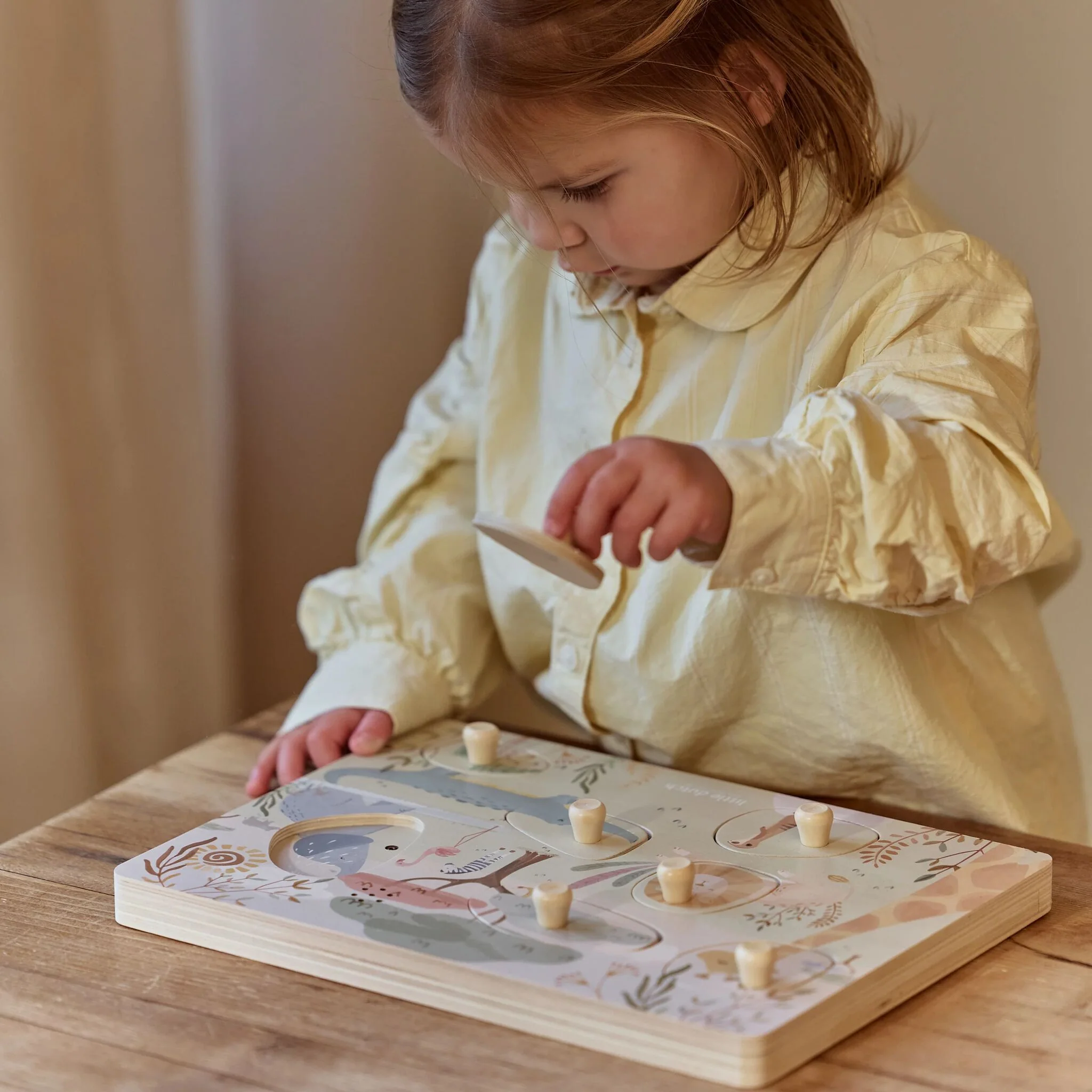 Puzzle sonoro Little Dutch - Safari Friends - immagine 3