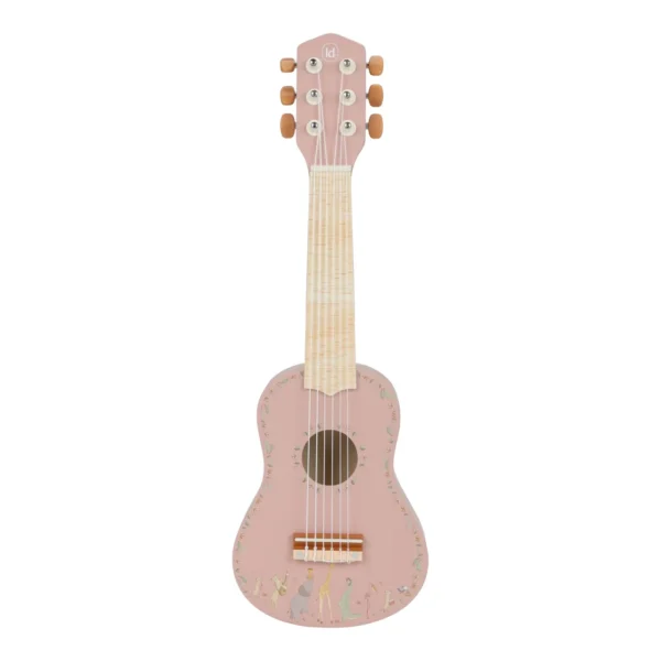 Chitarra in legno Little Dutch - Rosa