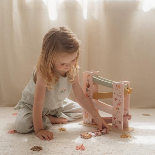 Pista macchinine con rampe Little Dutch - Rosa - immagine 4