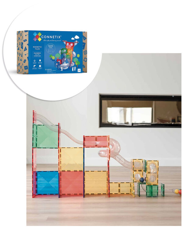 Connetix Set Pista Palline - 66 pezzi