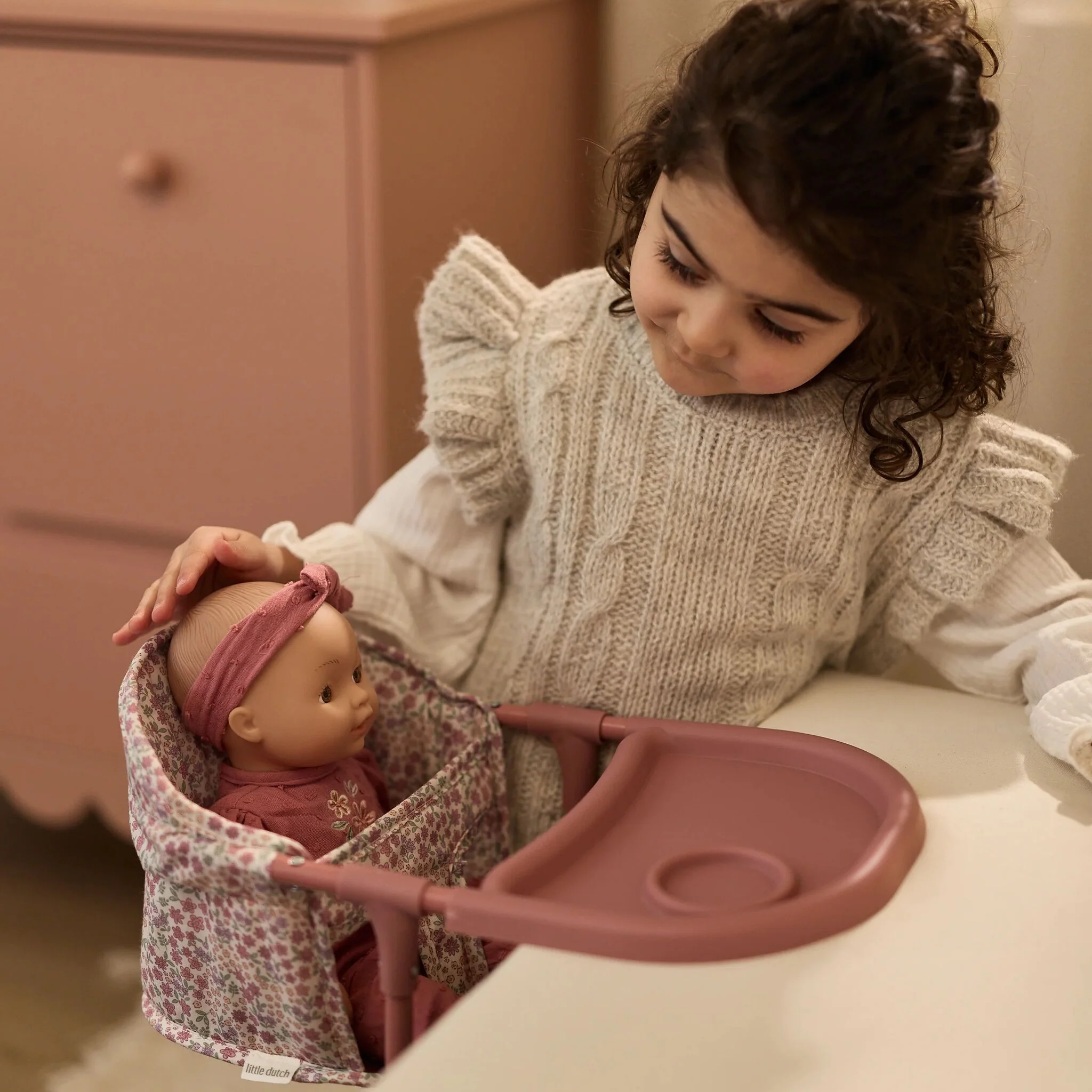 Seggiolino da tavolo per bambole Little Dutch - immagine 4