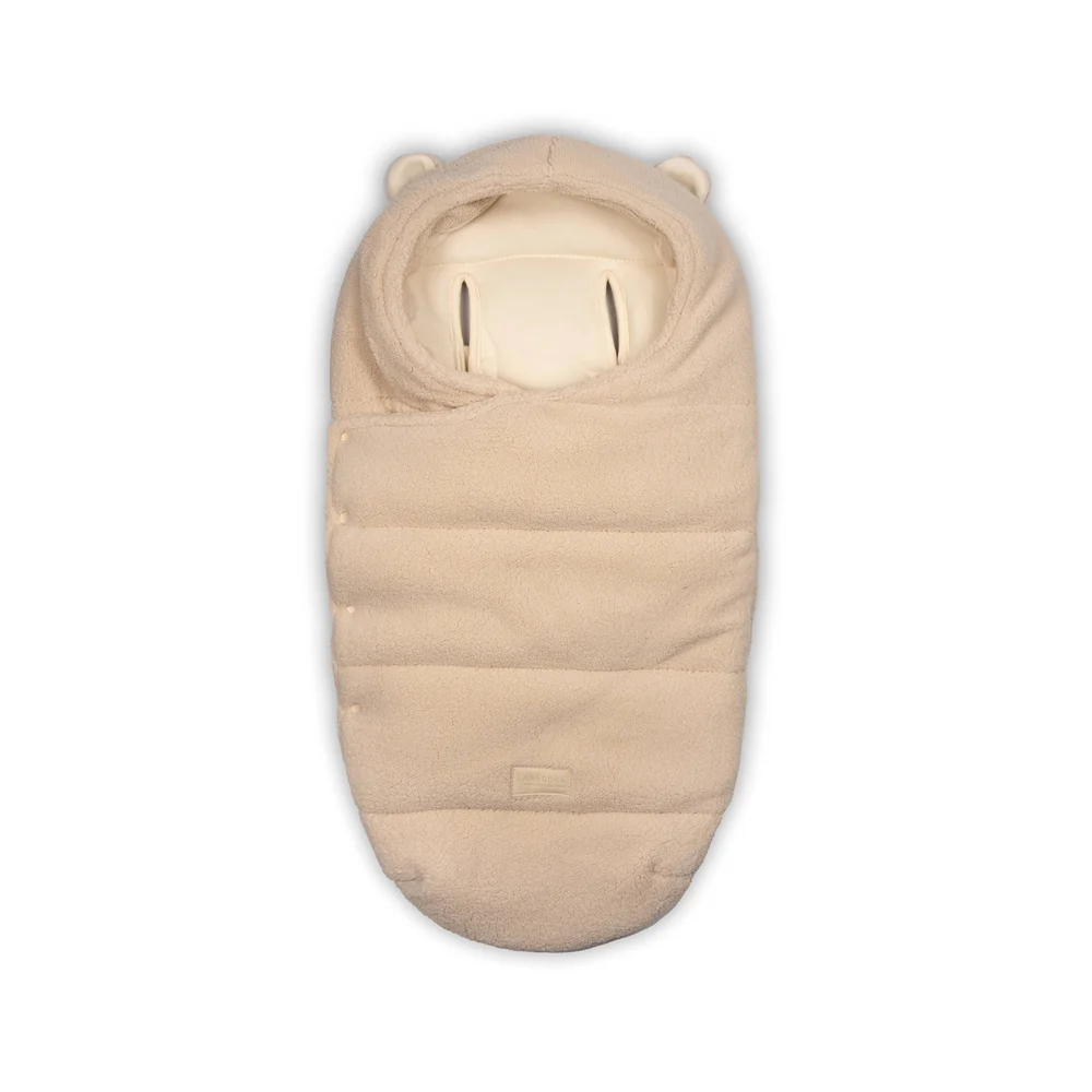 Sacco Bamboom Igloo Teddy Newborn - Whisper Pink