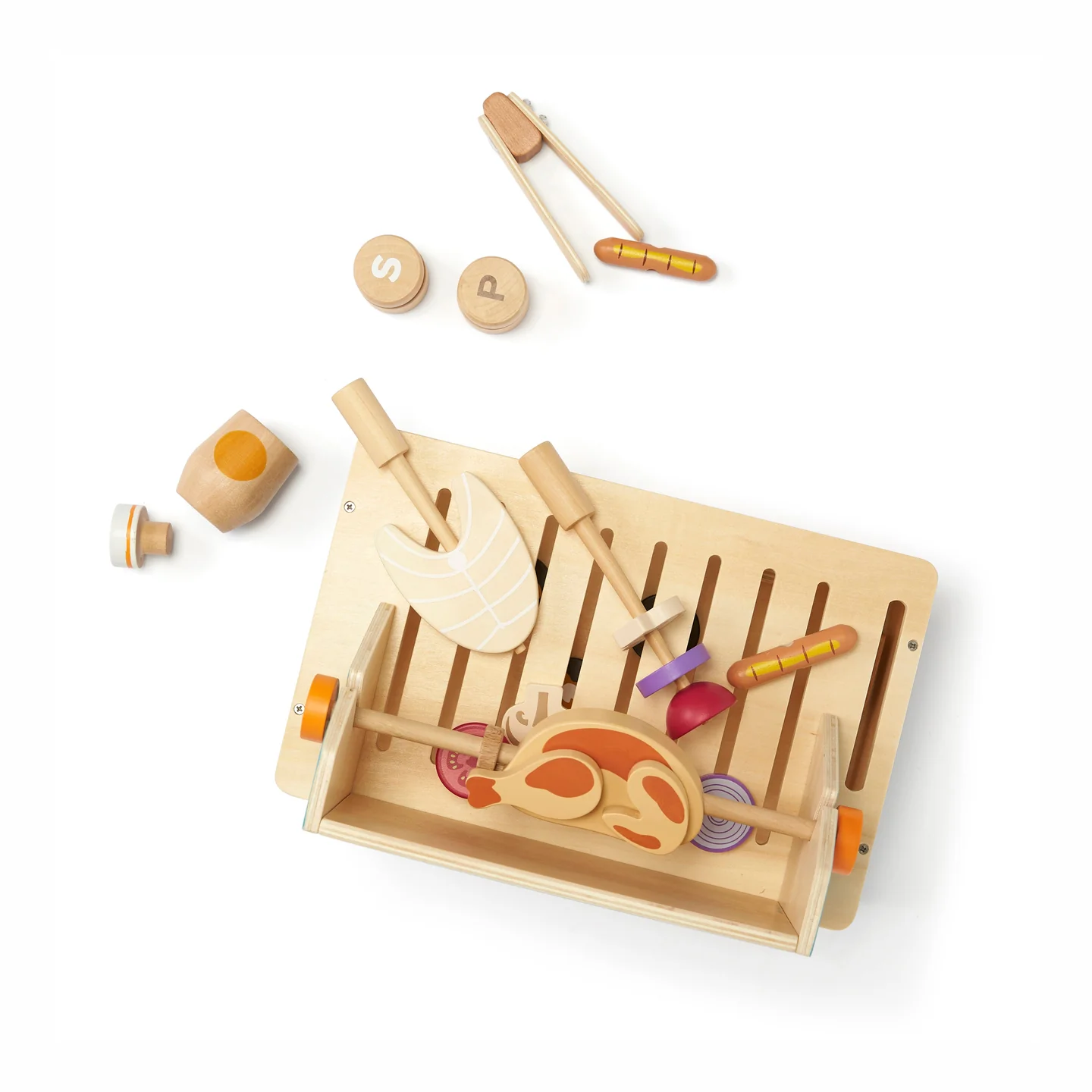 Set barbecue in legno Kid's Concept - immagine 3