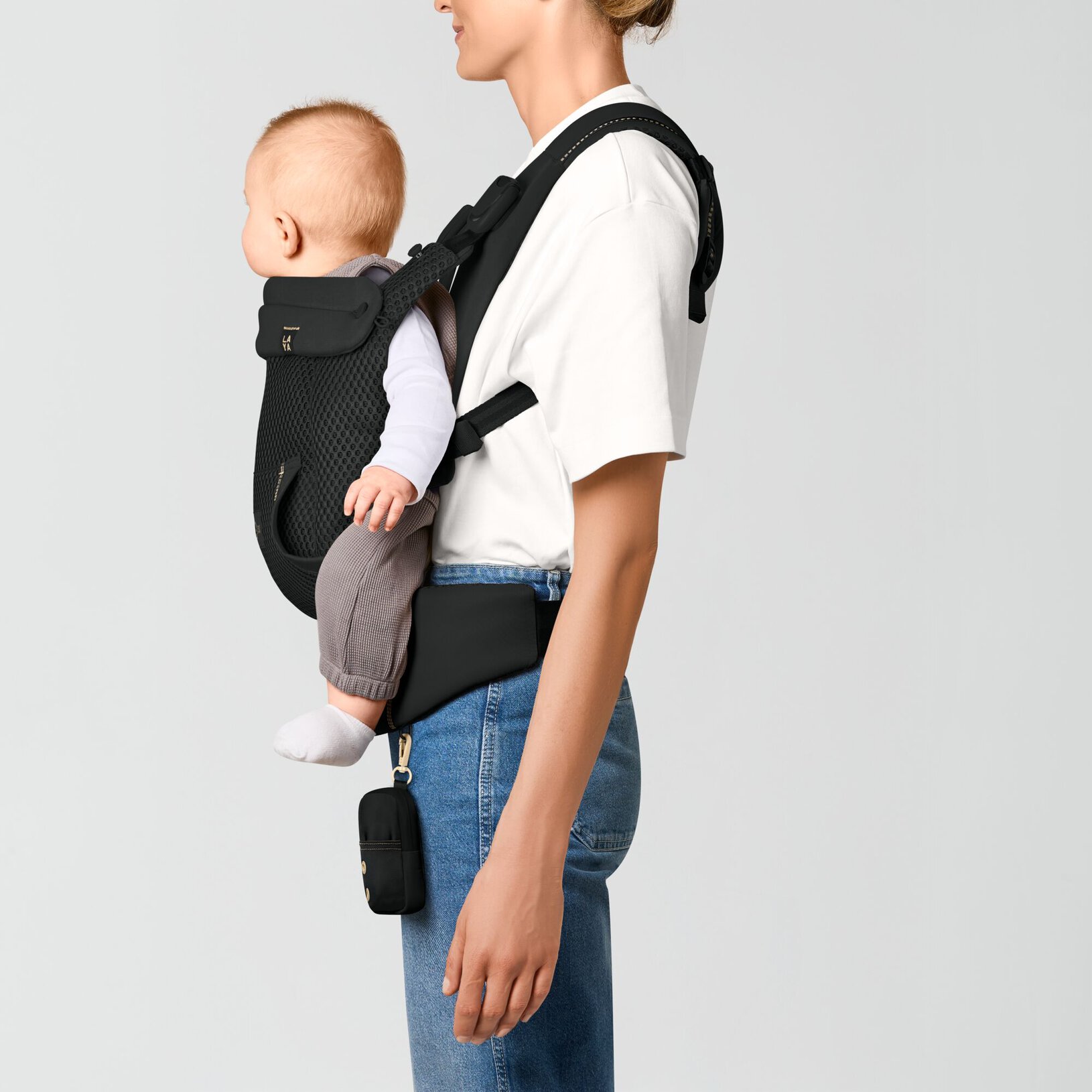 Marsupio Cybex Laya dalla nascita ai 3 anni - Magic Black - immagine 4