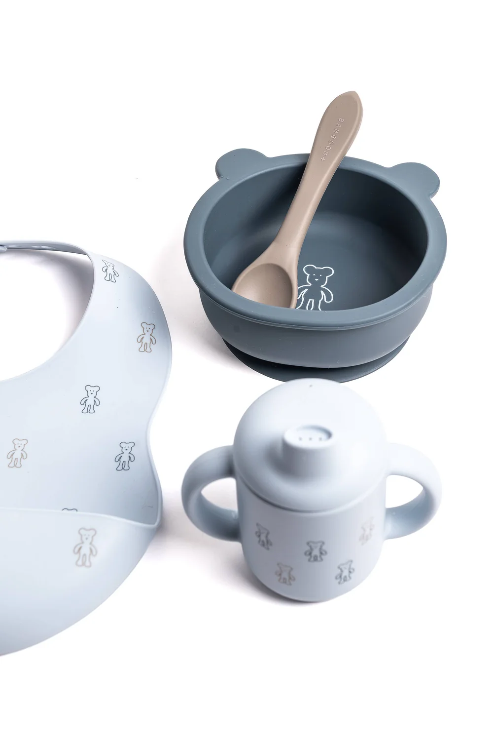 Set pappa primi assaggi Bamboom - Monkey Blu - immagine 2