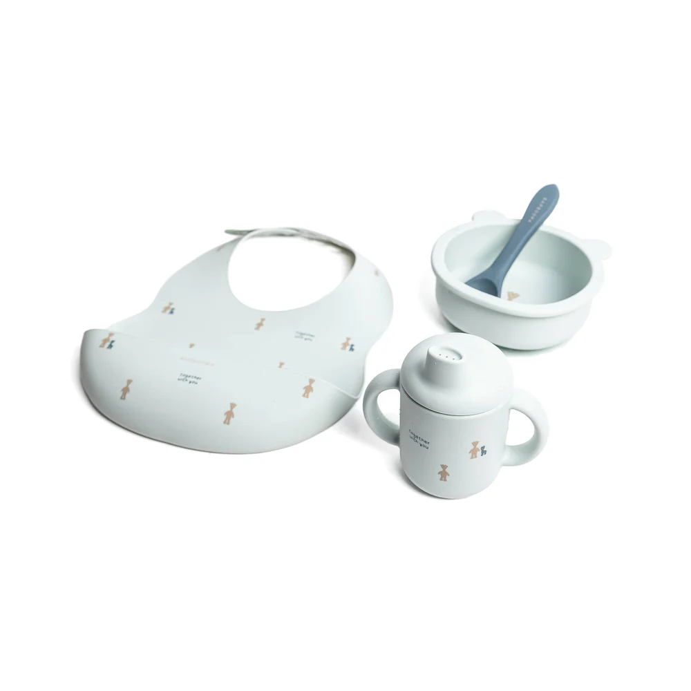 Set pappa primi assaggi Bamboom - Fawn Acqua