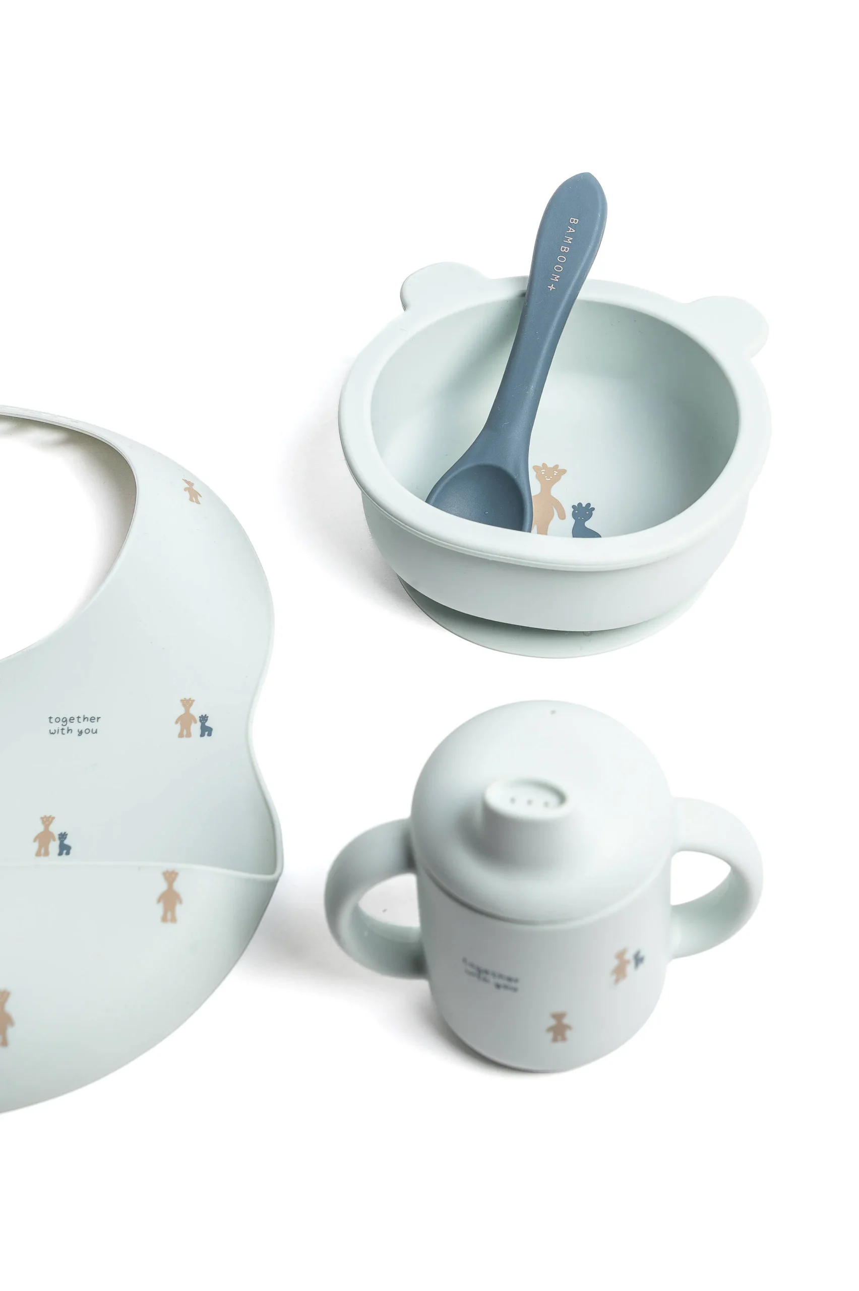 Set pappa primi assaggi Bamboom - Fawn Acqua - immagine 2