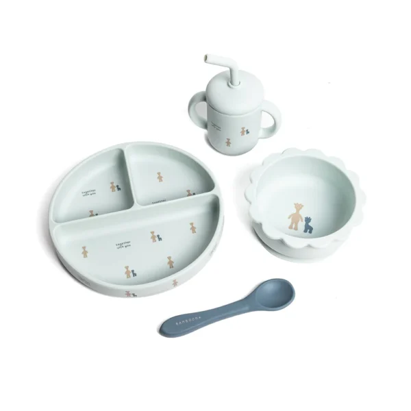 Set pappa dinner Bamboom - Fawn Acqua